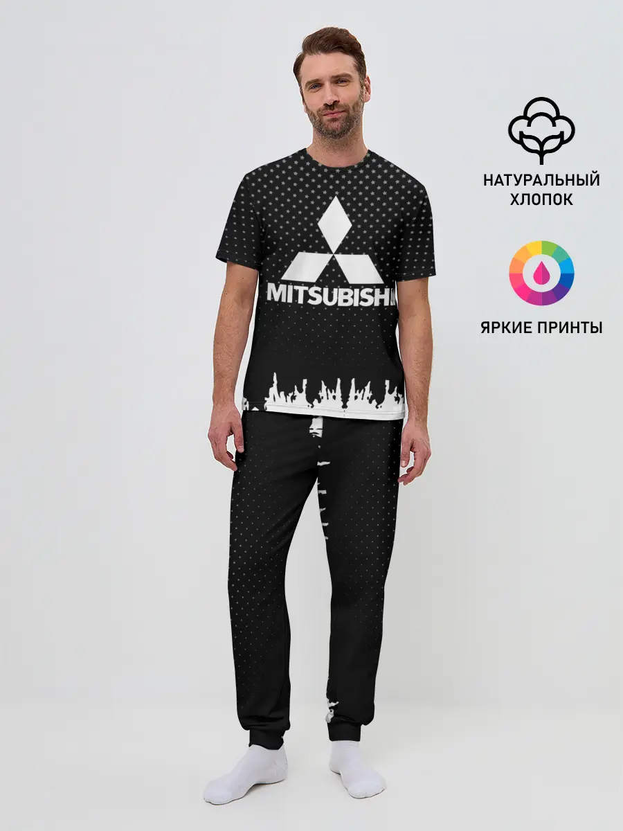 Мужская пижама с брюками / Mitsubishi