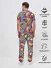 Мужская пижама с брюками / Fastfood