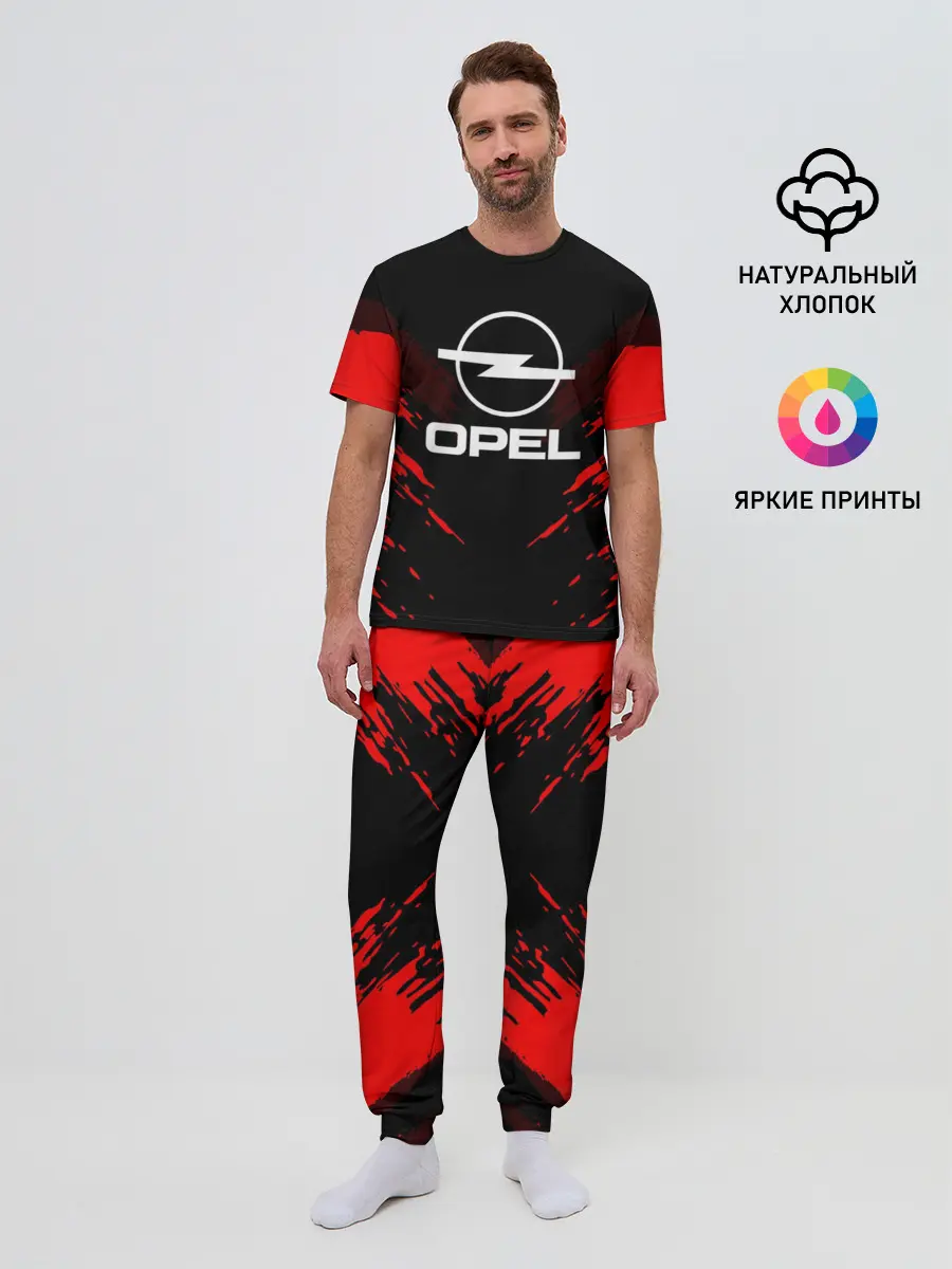 Мужская пижама с брюками / OPEL SPORT COLLECTION