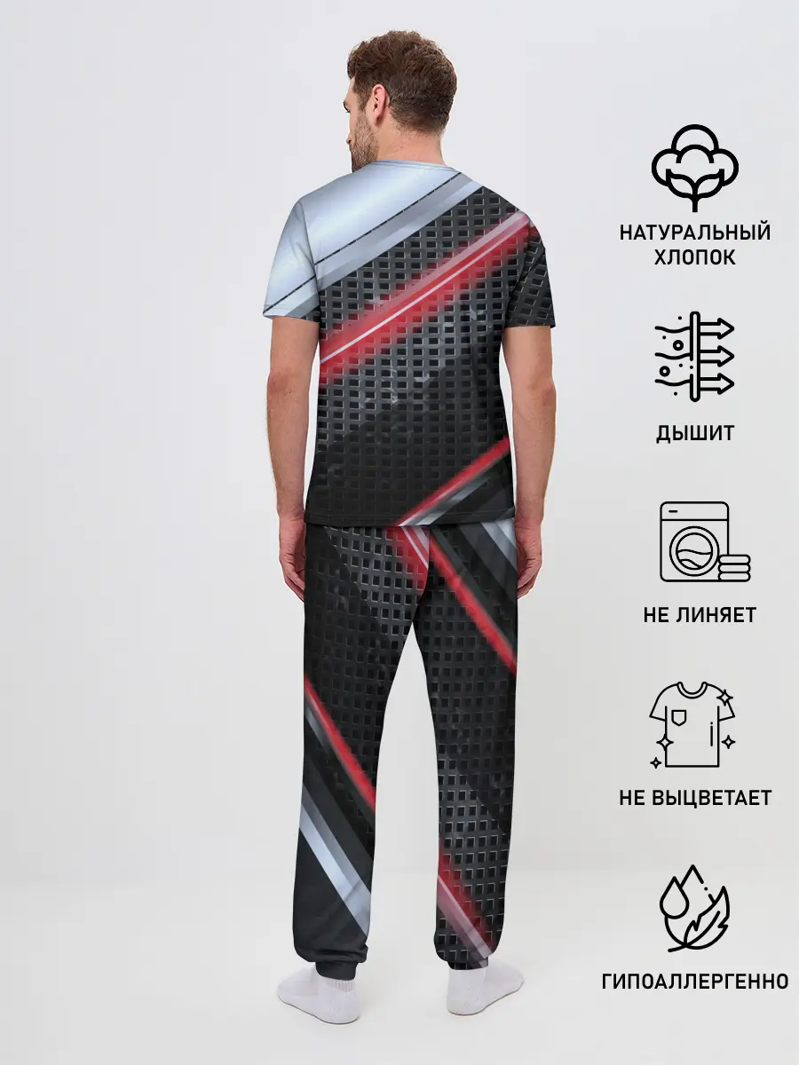 Мужская пижама с брюками / KIA high speed collection