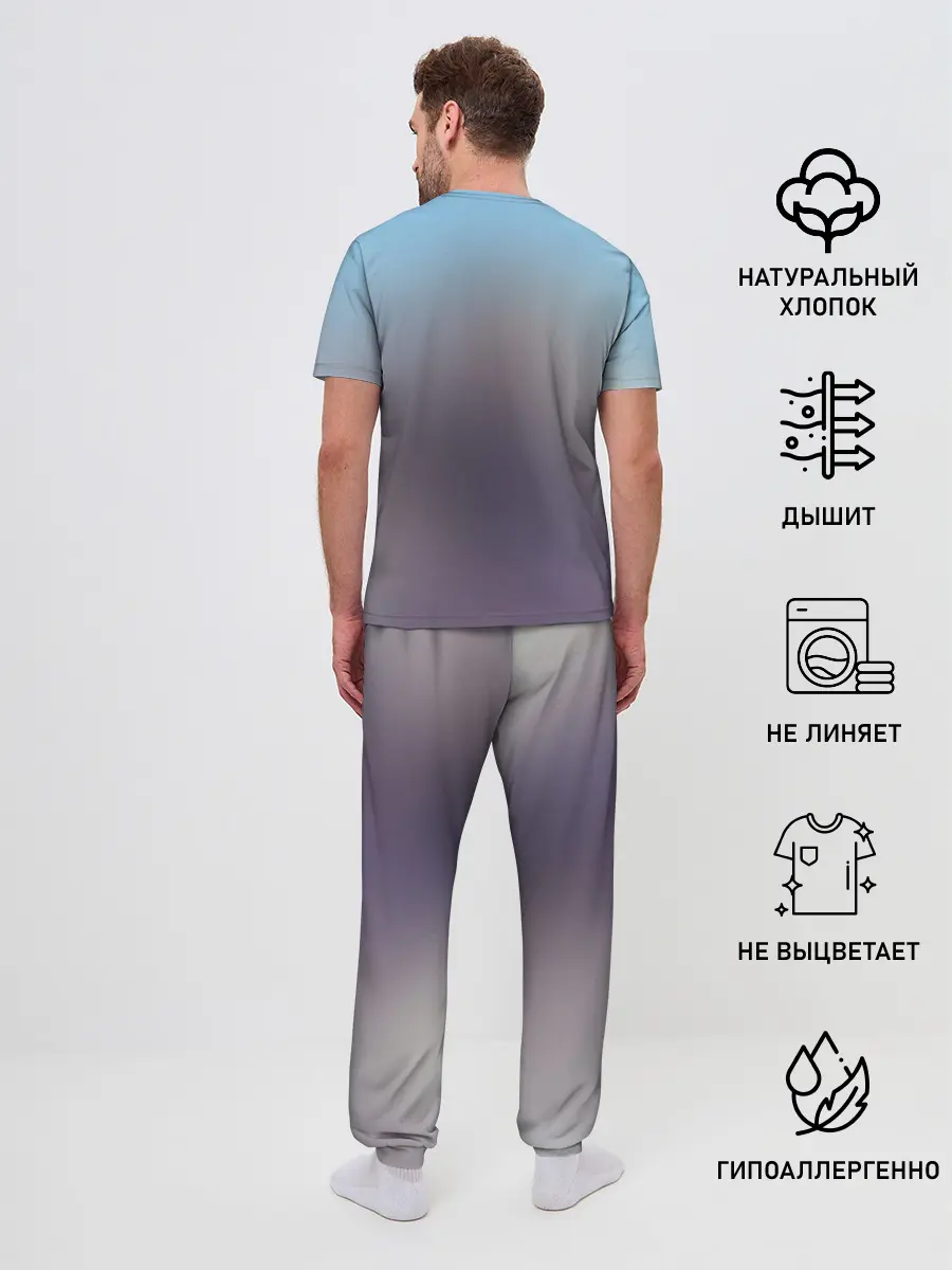 Мужская пижама с брюками / Воин Гинтоки