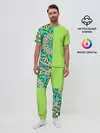Мужская пижама с брюками / Медитация с мандалой