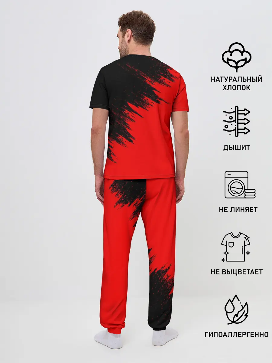 Мужская пижама с брюками / MAN