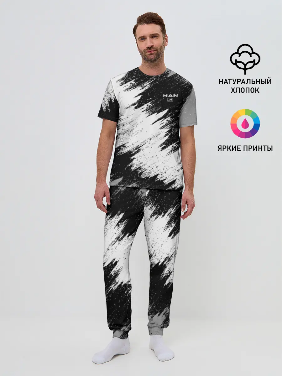 Мужская пижама с брюками / MAN