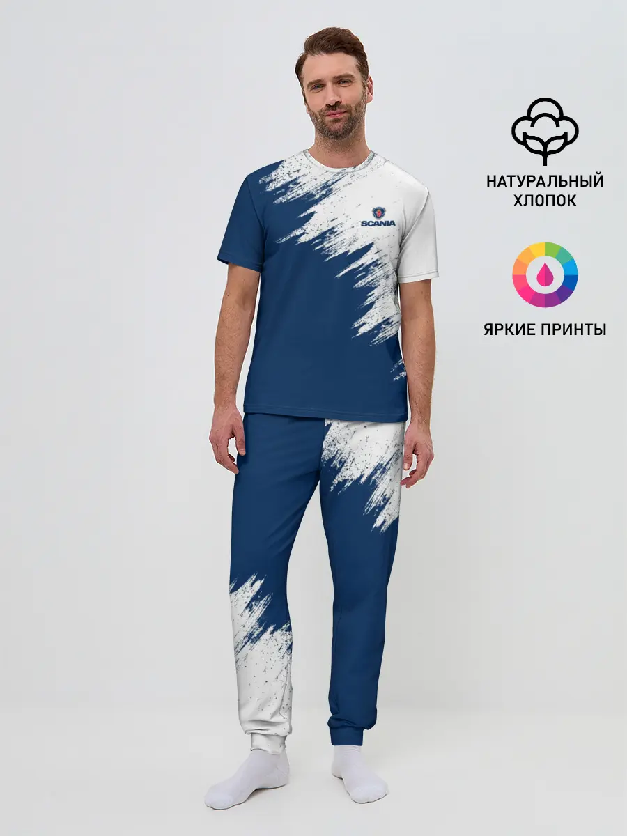 Мужская пижама с брюками / SCANIA