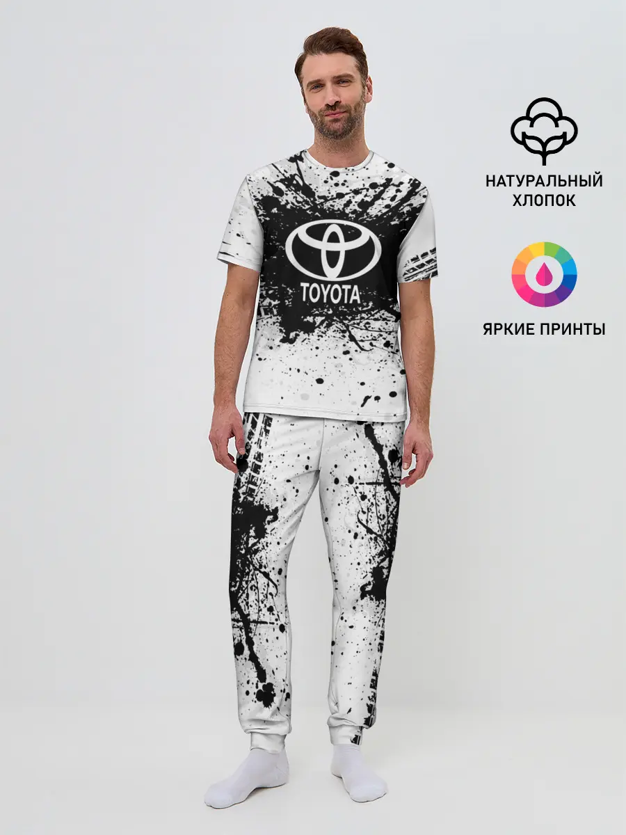 Мужская пижама с брюками / Toyota