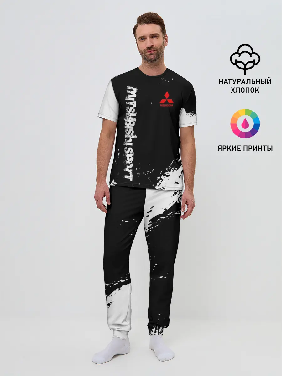 Мужская пижама с брюками / MITSUBISHI SPORT