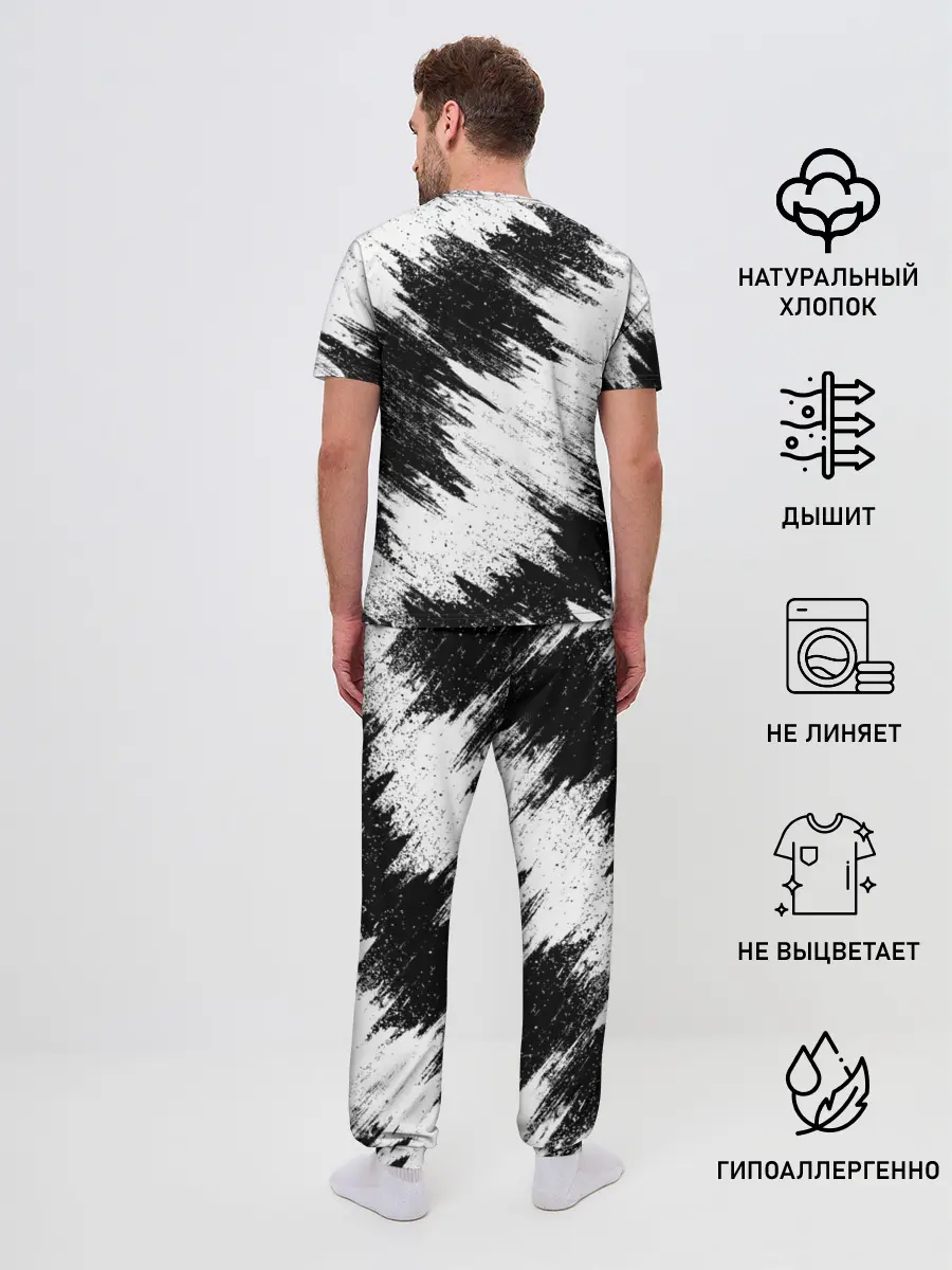 Мужская пижама с брюками / Mitsubishi