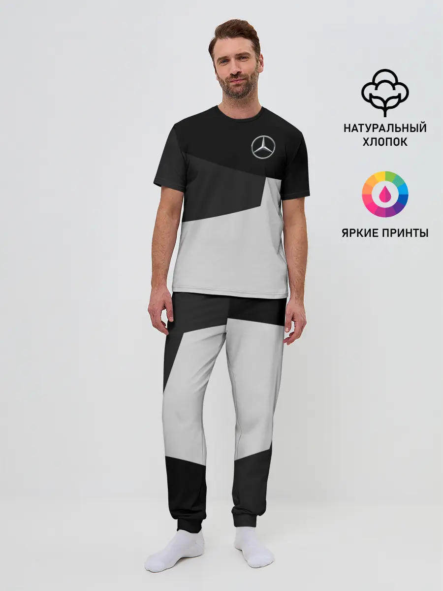 Мужская пижама с брюками / MERCEDES BENZ SPORT