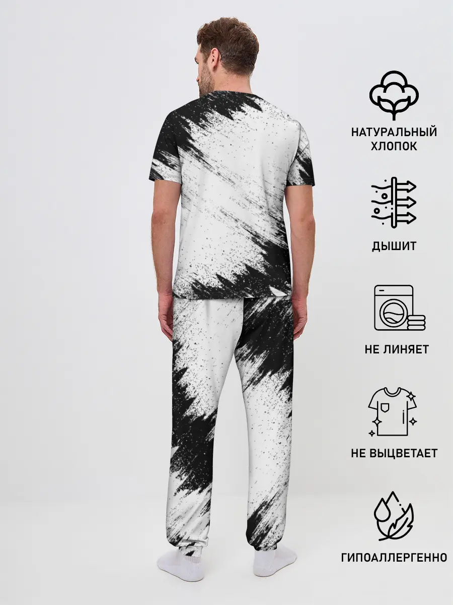 Мужская пижама с брюками / Mercedes