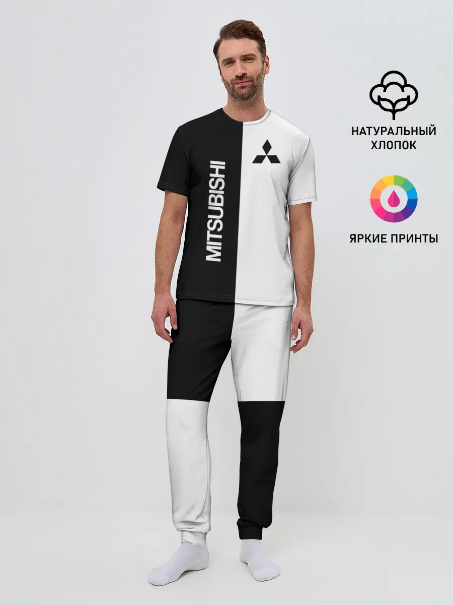 Мужская пижама с брюками / Mitsubishi