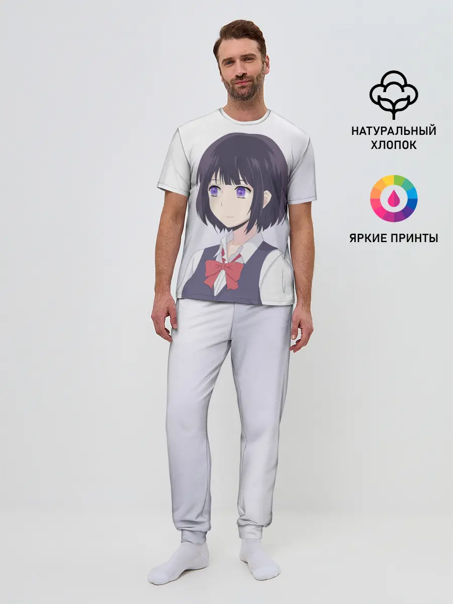 Мужская пижама с брюками / Hanabi Yasuraoka