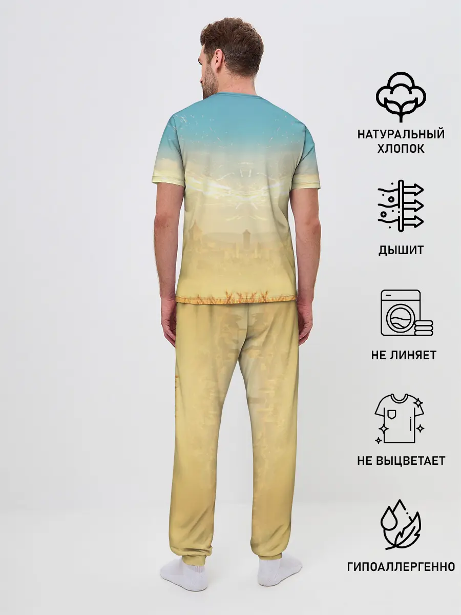 Мужская пижама с брюками / Ведьмак. Игни