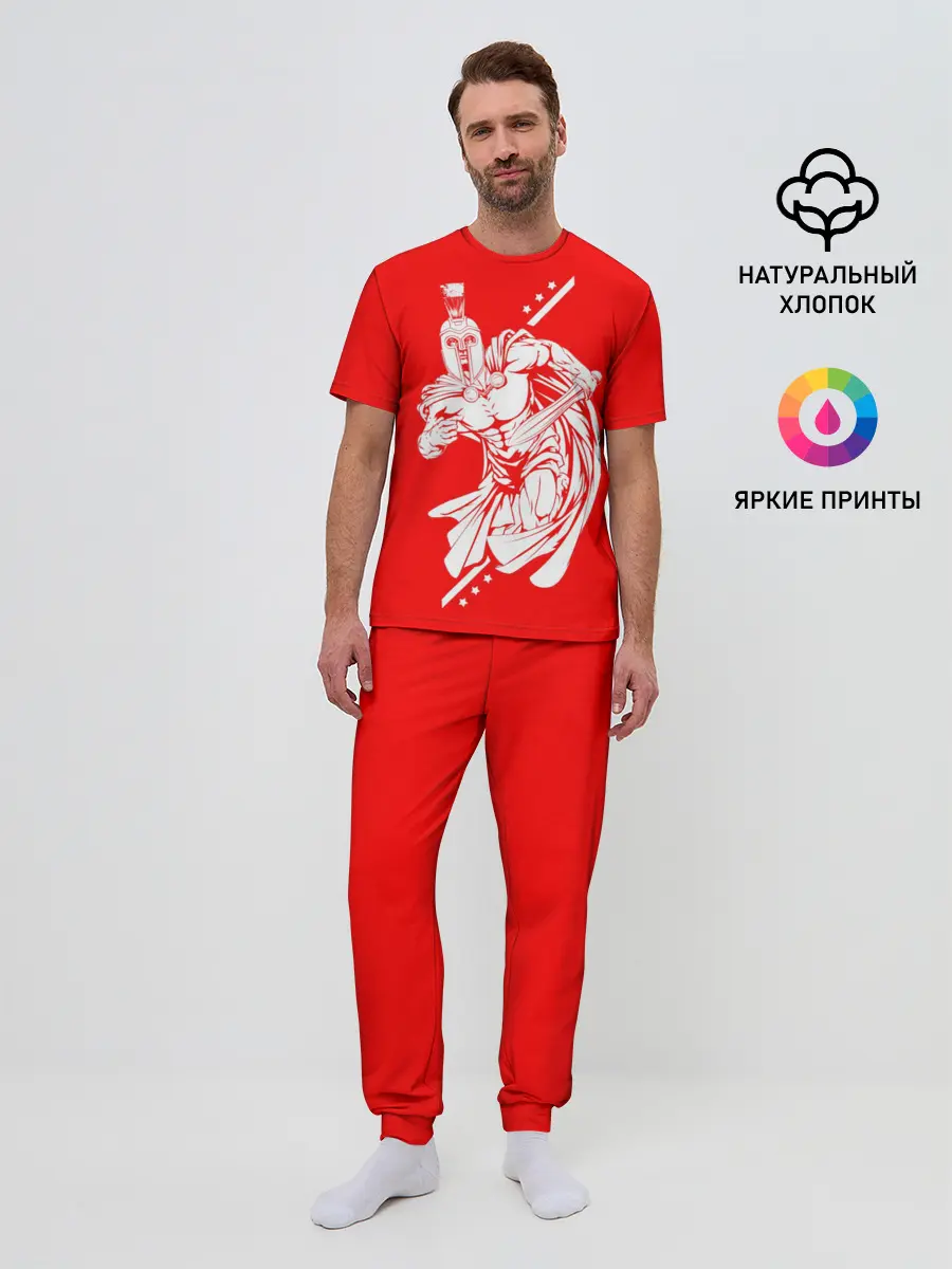 Мужская пижама с брюками / Гладиатор