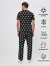 Мужская пижама с брюками / Футбольная мода