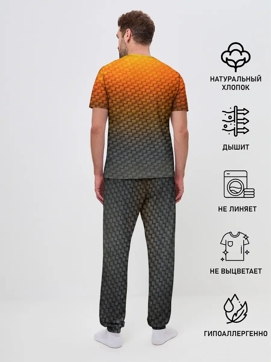 Мужская пижама с брюками / TOYOTA COLLECTION CARBON