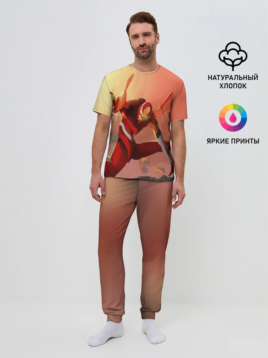 Мужская пижама с брюками / Asuka Langley Soryu