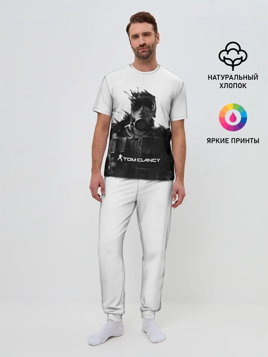 Мужская пижама с брюками / Tom Clancys #2