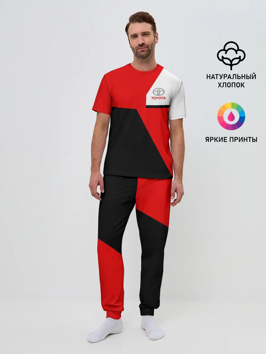 Мужская пижама с брюками / TOYOTA | ТОЙОТА
