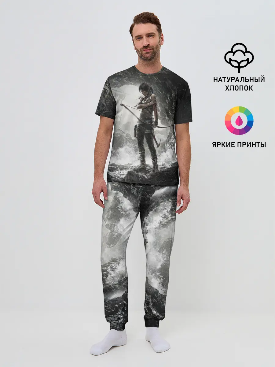 Мужская пижама с брюками / Tomb Raider