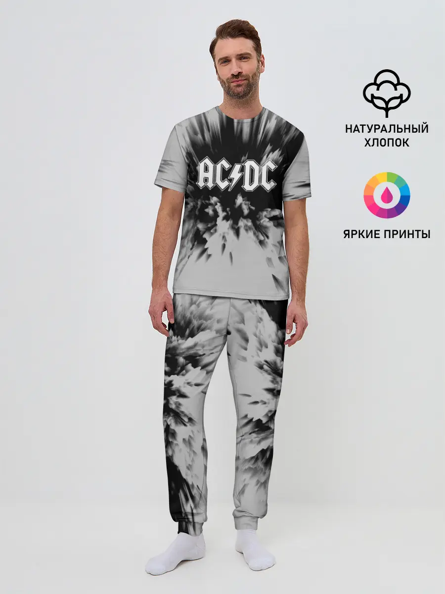 Мужская пижама с брюками / AC/DC