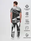 Мужская пижама с брюками / Спортивная геометрия