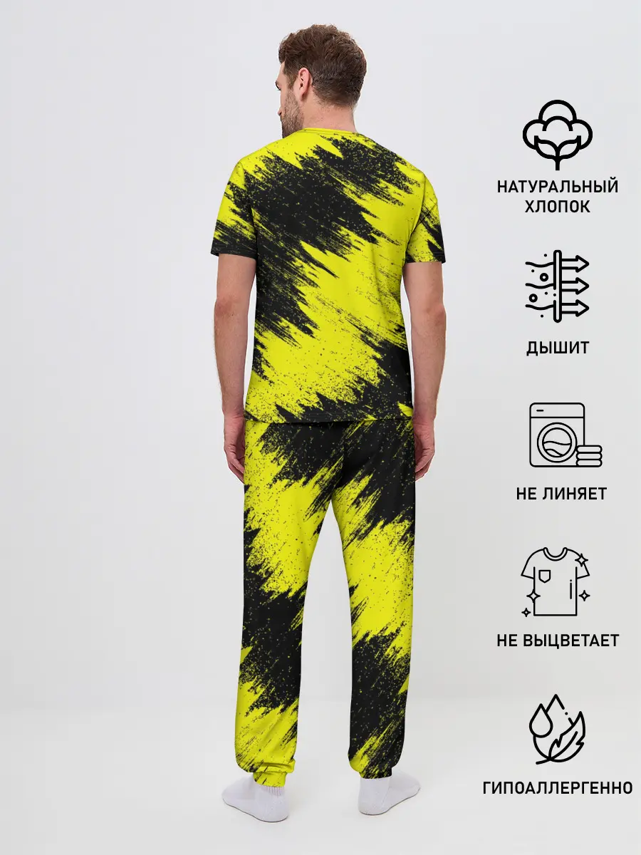 Мужская пижама с брюками / FC Borussia Dortmund