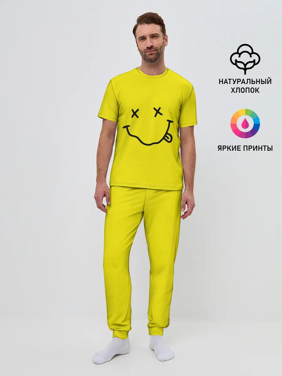Мужская пижама с брюками / Nirvana