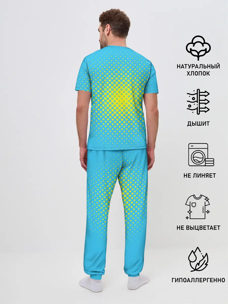 Мужская пижама с брюками / Donut lips