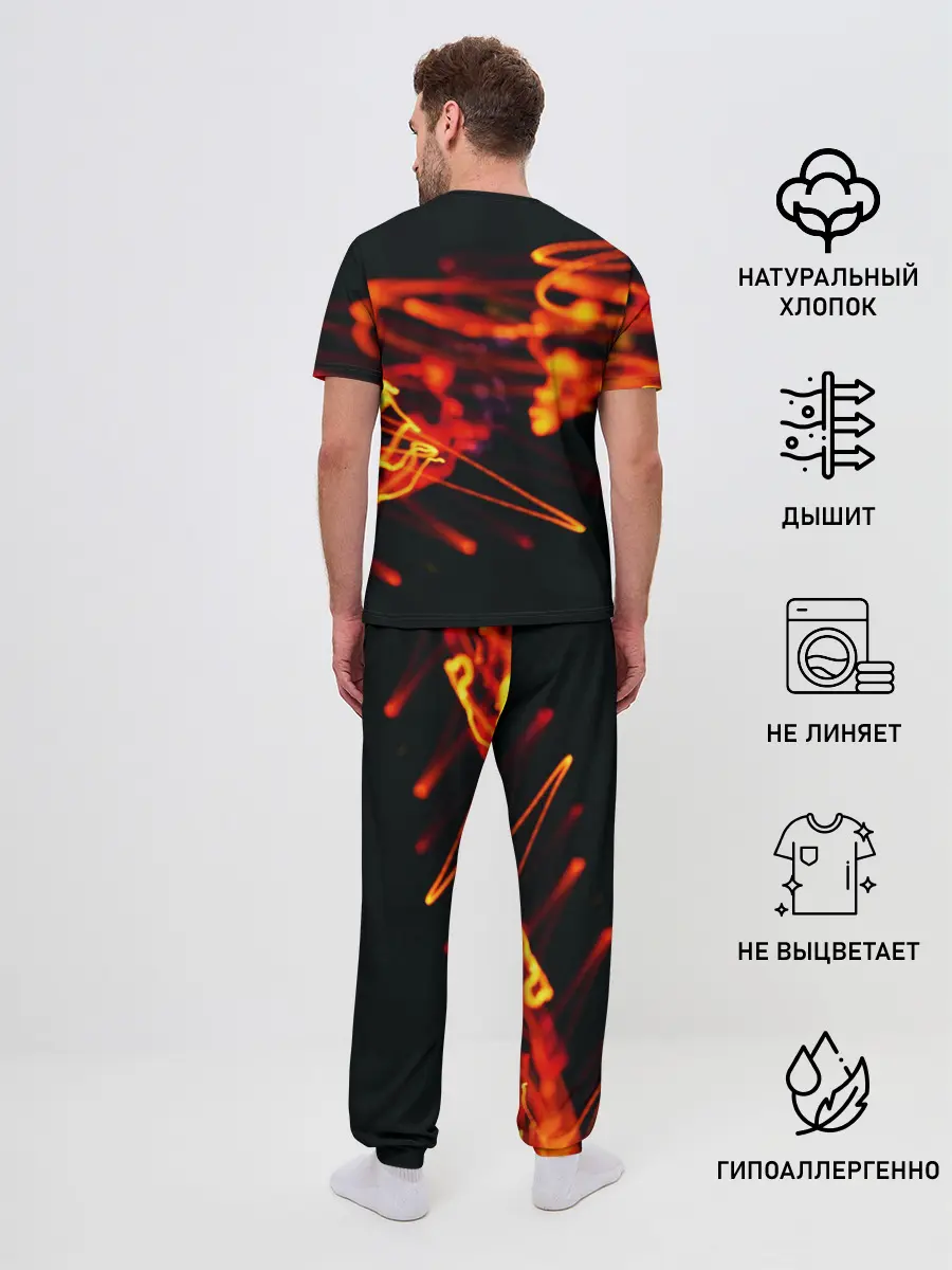 Мужская пижама с брюками / RUSSIA