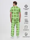 Мужская пижама с брюками / Green