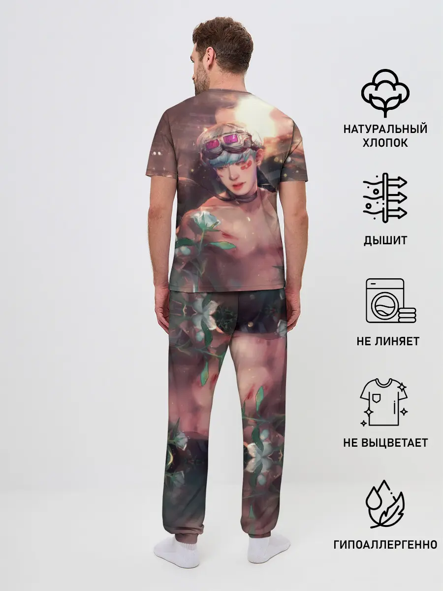 Мужская пижама с брюками / Wonho_3