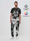 Мужская пижама с брюками / Mazda sport geometry