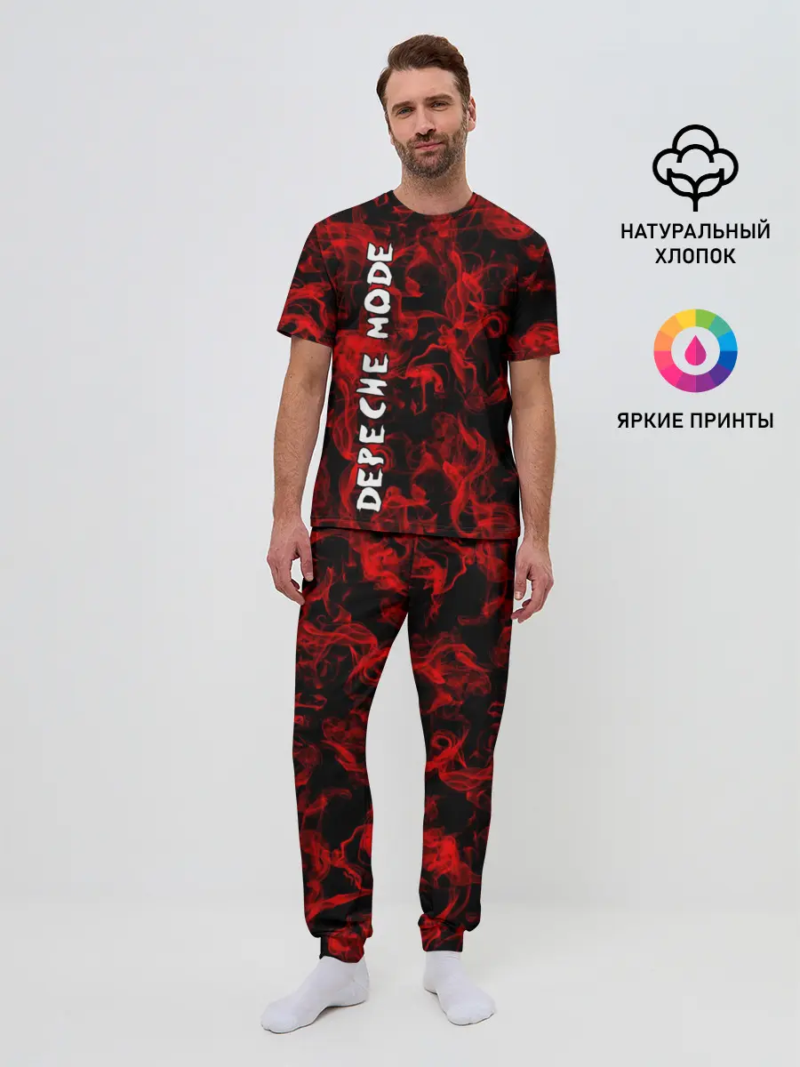 Мужская пижама с брюками / Depeche Mode