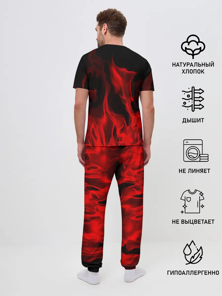 Мужская пижама с брюками / Blink 182