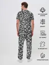 Мужская пижама с брюками / Бумажные самолетики