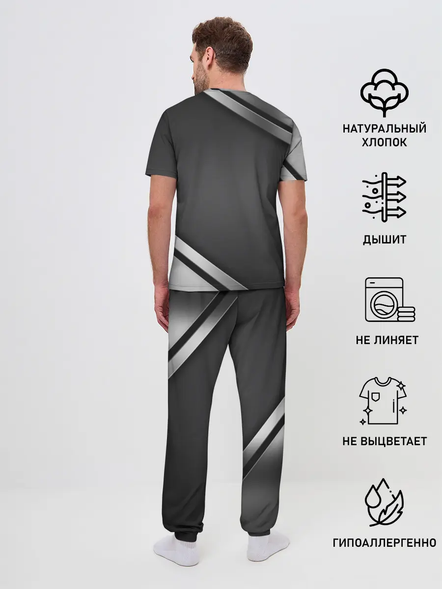 Мужская пижама с брюками / Volvo