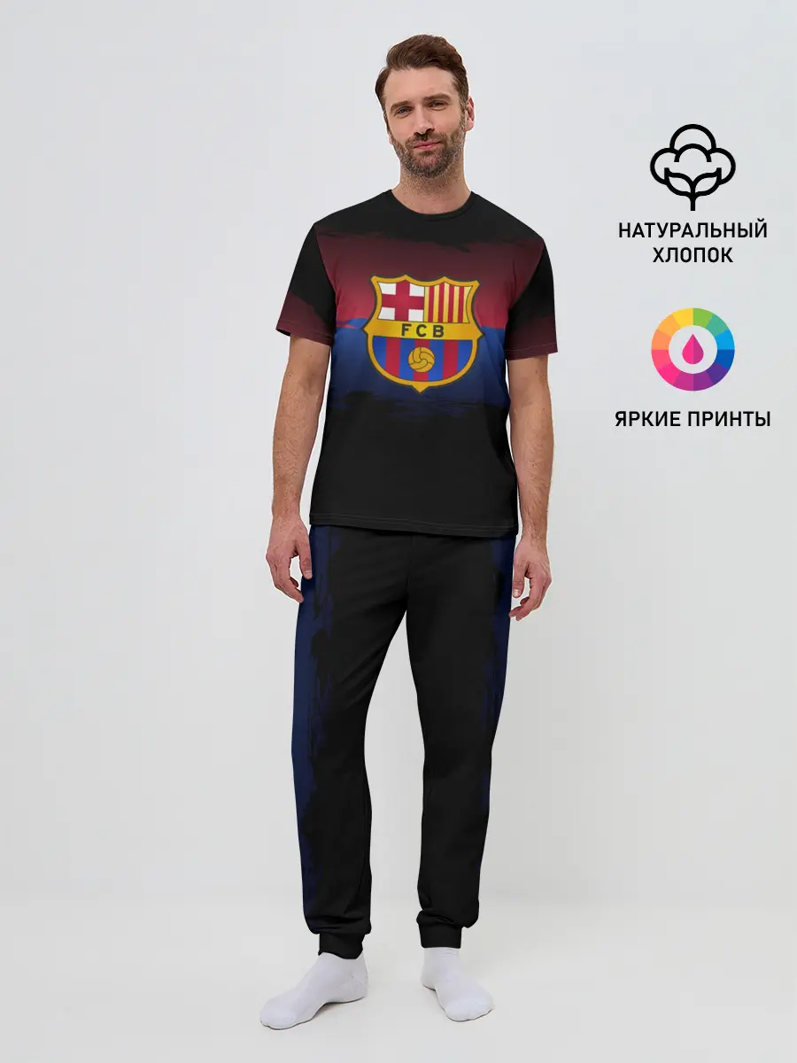 Мужская пижама с брюками / Barcelona FC