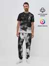 Мужская пижама с брюками / Real Madrid Geometry Sport