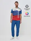 Мужская пижама с брюками / ФЛАГ РОССИИ.