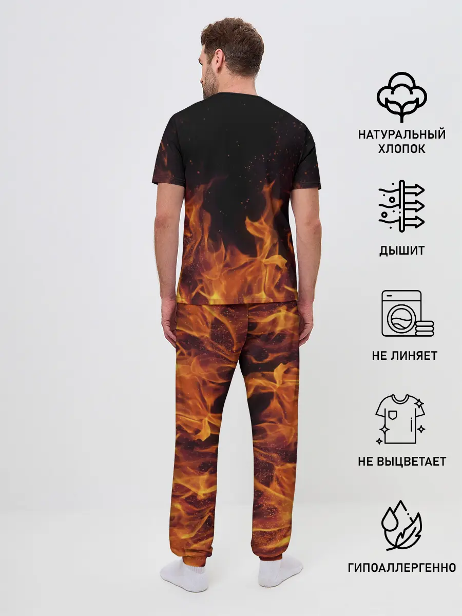 Мужская пижама с брюками / Korn