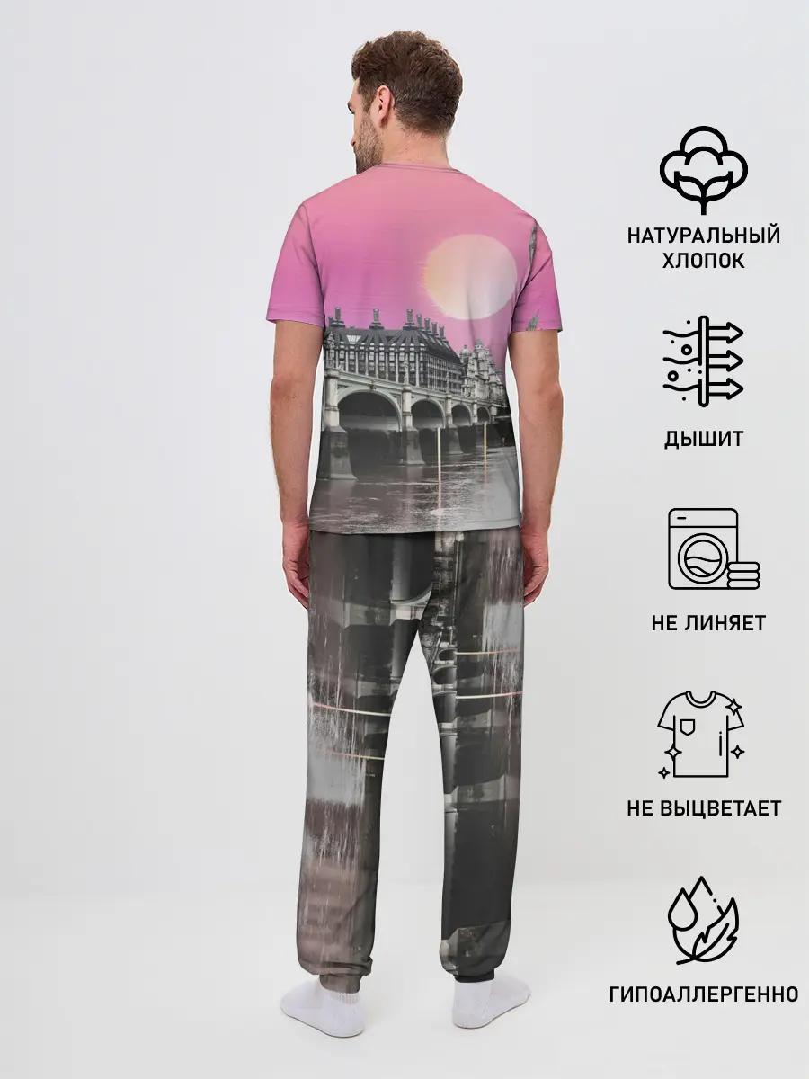 Мужская пижама с брюками / UK