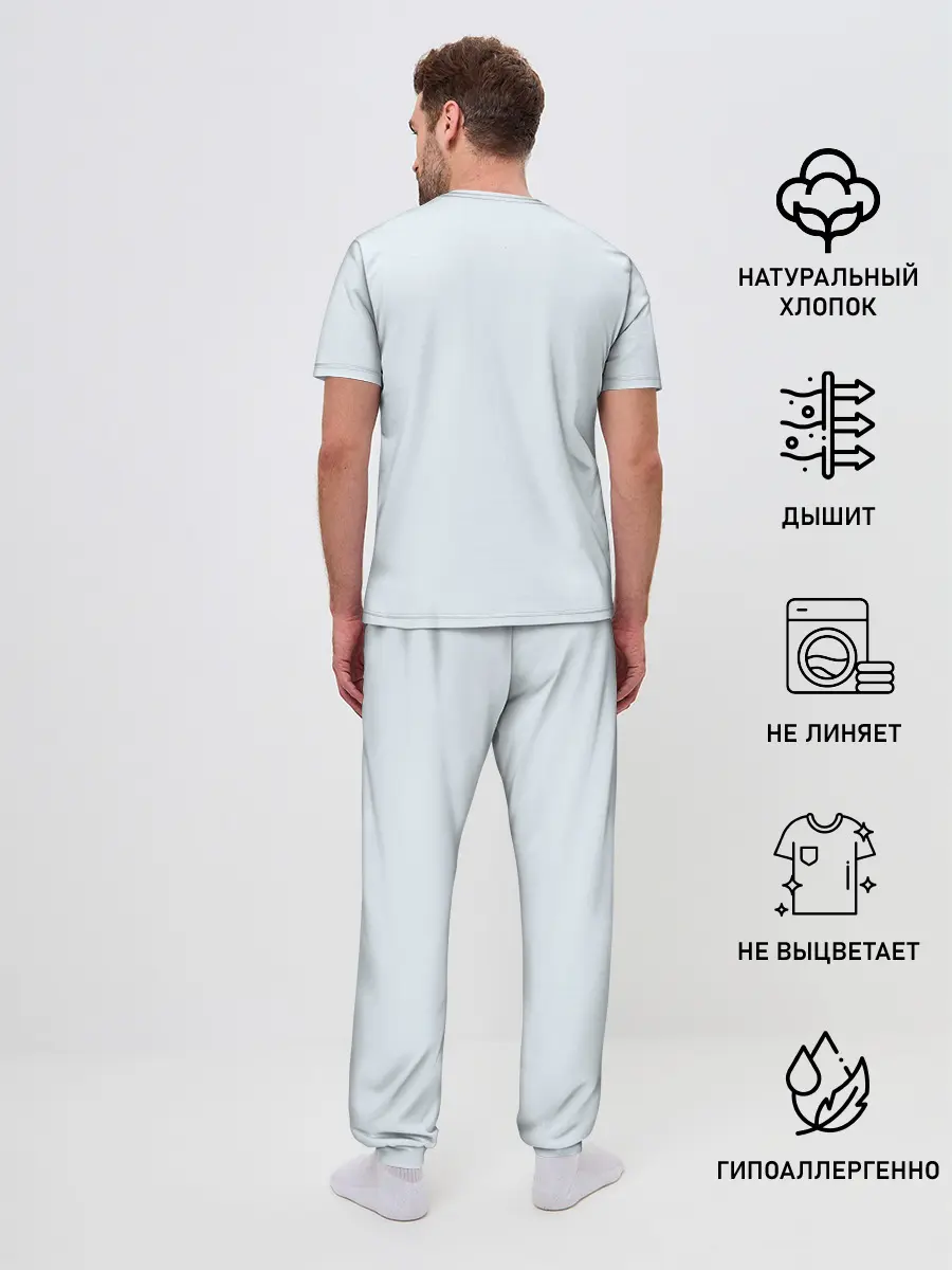 Мужская пижама с брюками / Yuri on Ice_3