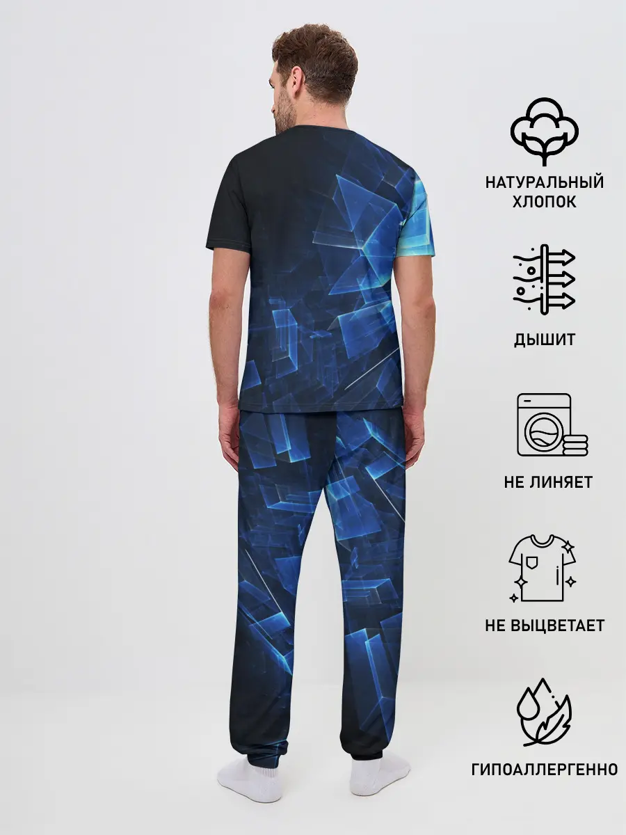 Мужская пижама с брюками / GEOMETRY.