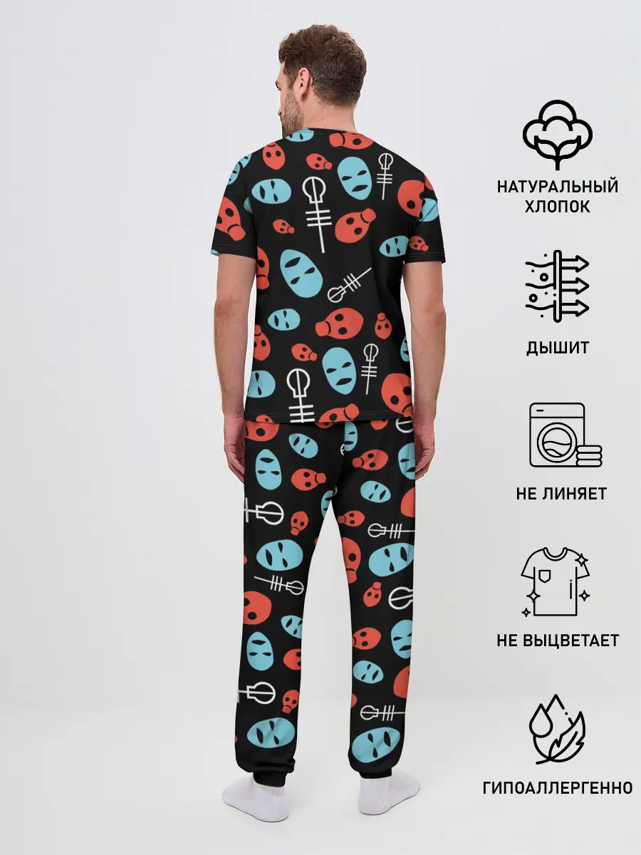 Мужская пижама с брюками / Twenty One Pilots