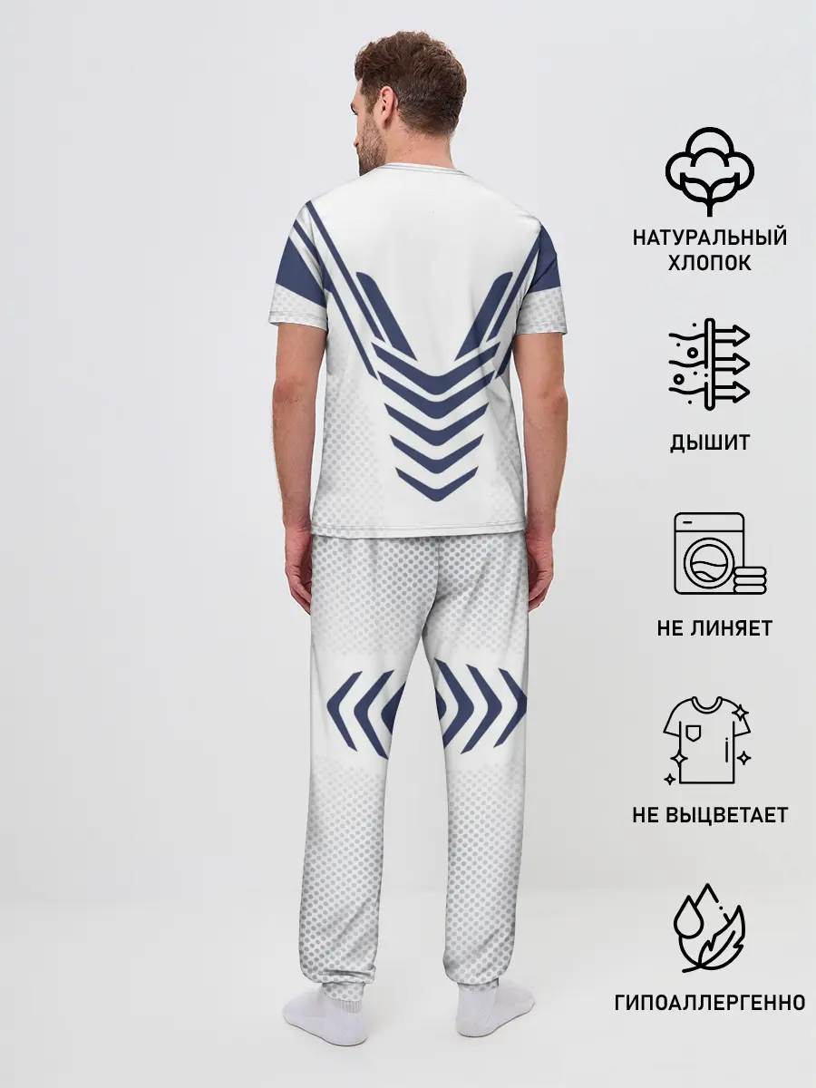 Мужская пижама с брюками / Mass Effect N7