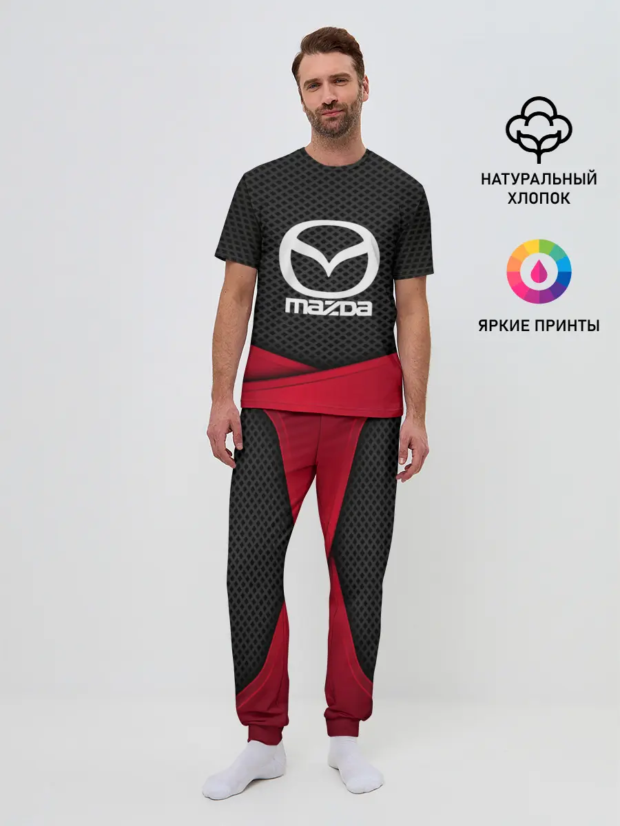 Мужская пижама с брюками / MAZDA