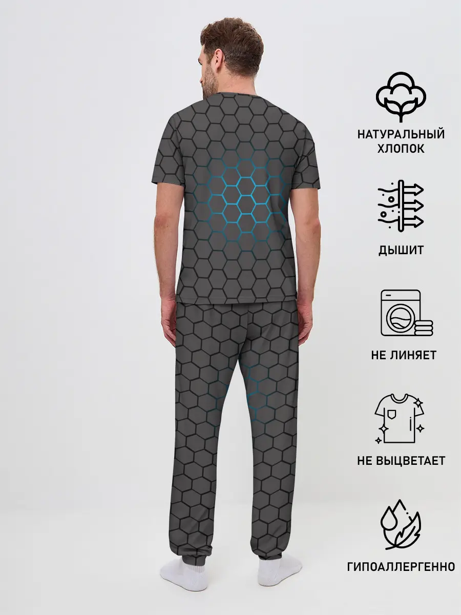 Мужская пижама с брюками / Kia