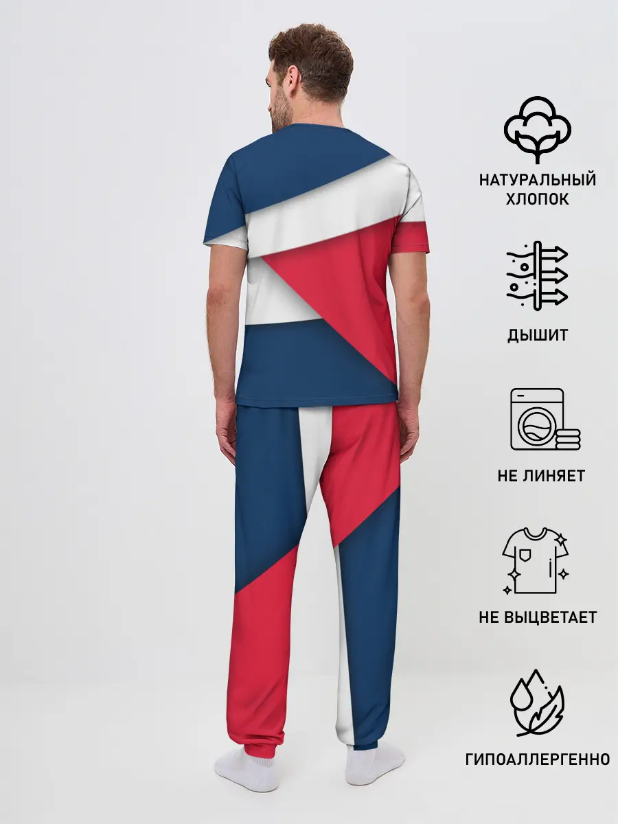 Мужская пижама с брюками / Кэпиталз