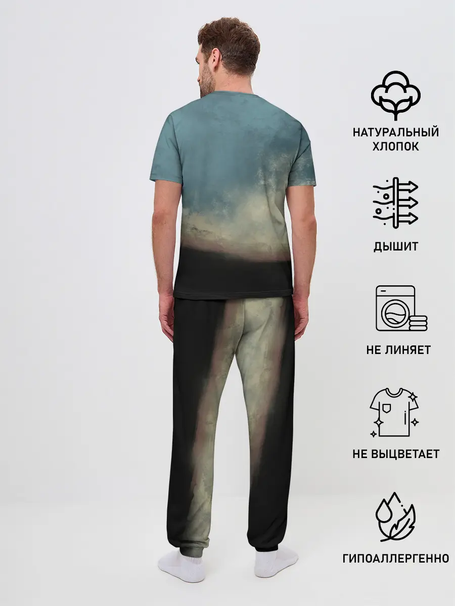 Мужская пижама с брюками / Kingdom fight